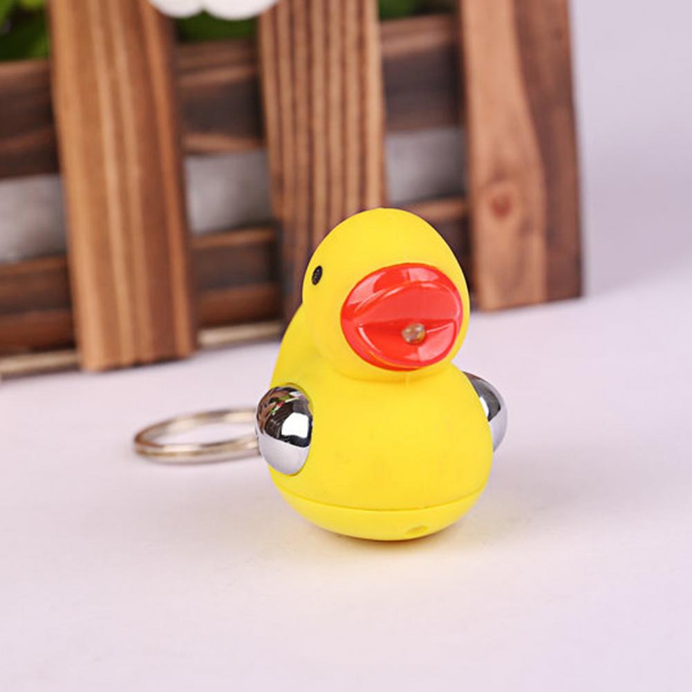 Shock Pen Prank Toy - Gag Gift Elektrische schok Eend sleutelhanger