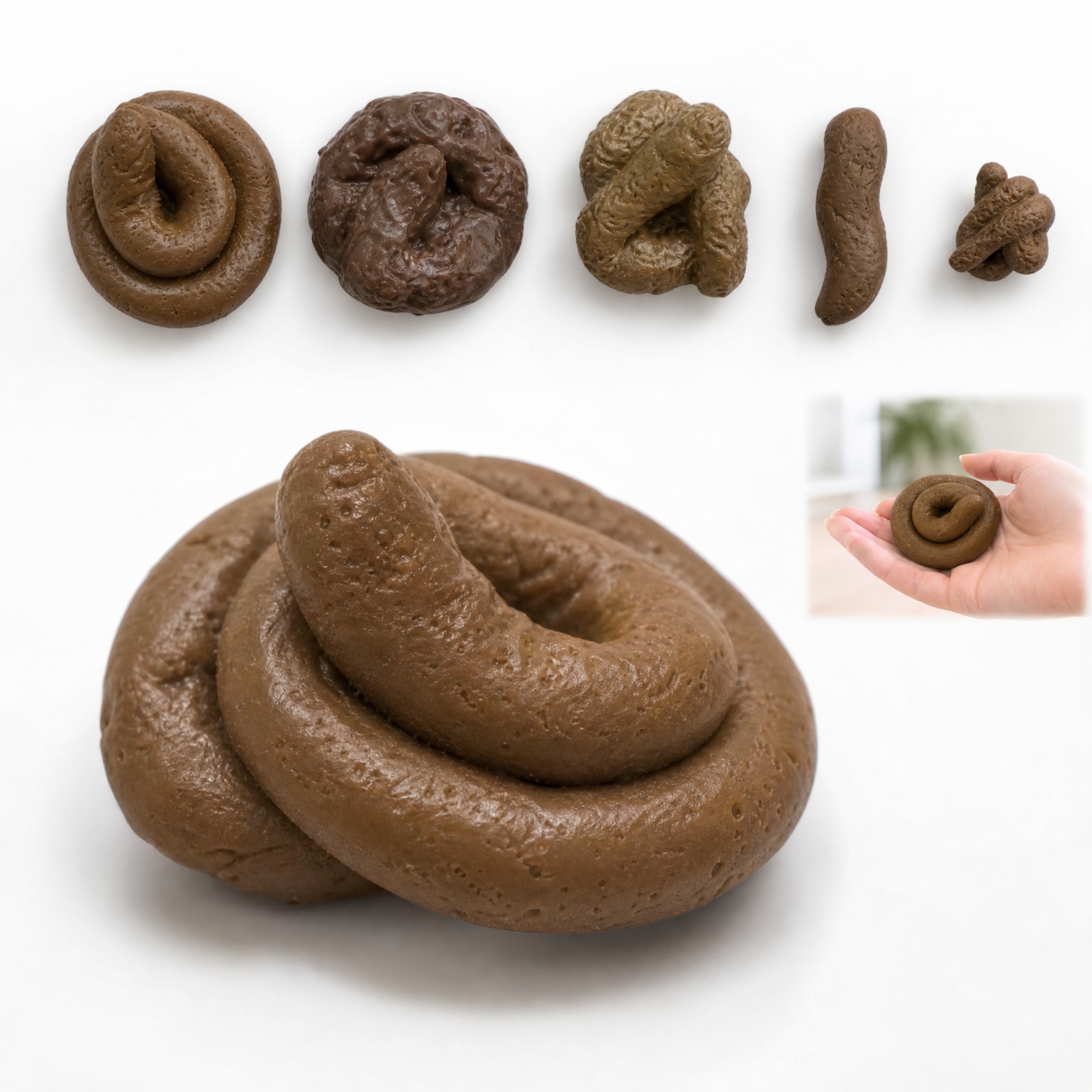 Fake Poop Gag Gift - Realistisch Shit Safe En Zacht Plastic