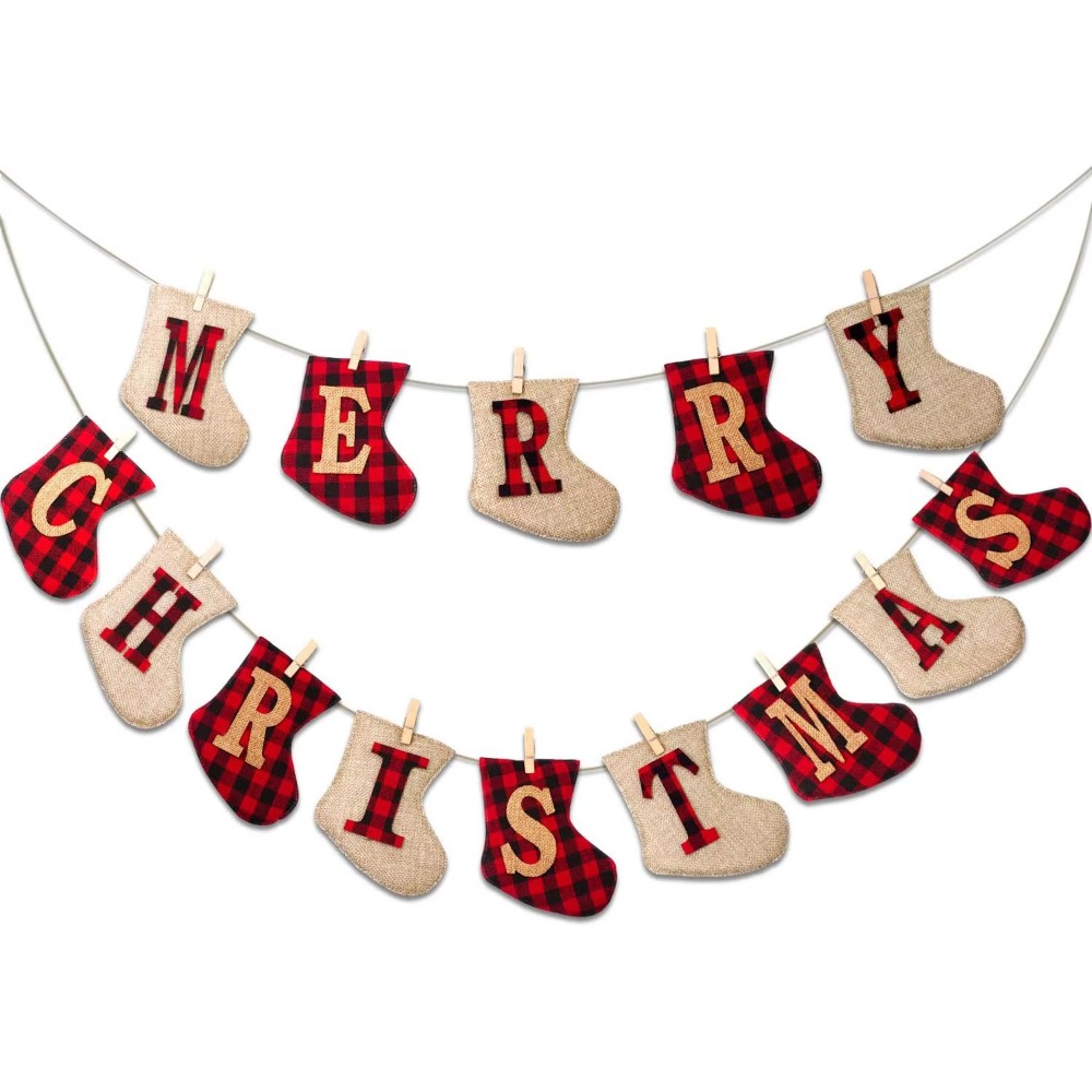 Party Supplies - Kerstversieringen in de vorm van sokken,