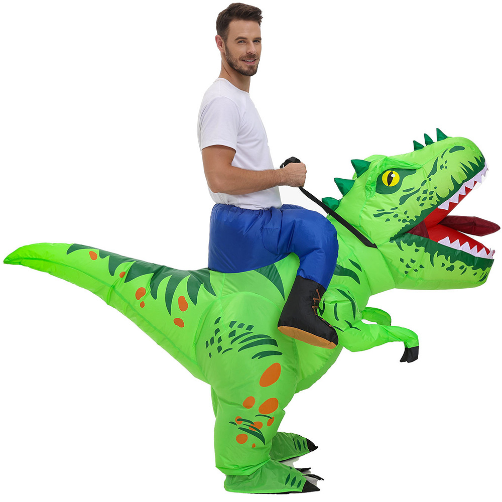 Kinderen/Volwassenen Dinosauru - Inflatable Dinosaur Costume Adult recensie en prijs