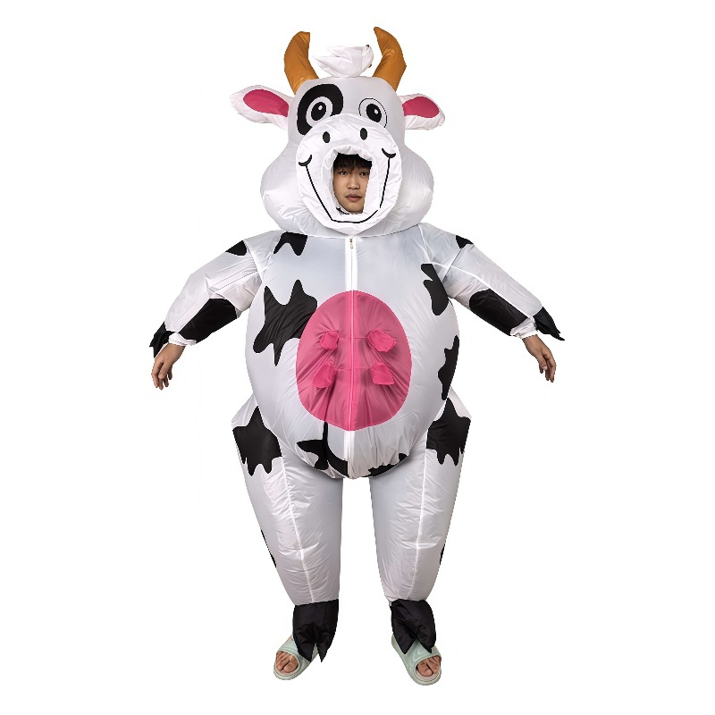 Opblaasbaar koeienkostuum voor - Costumes recensie en prijs