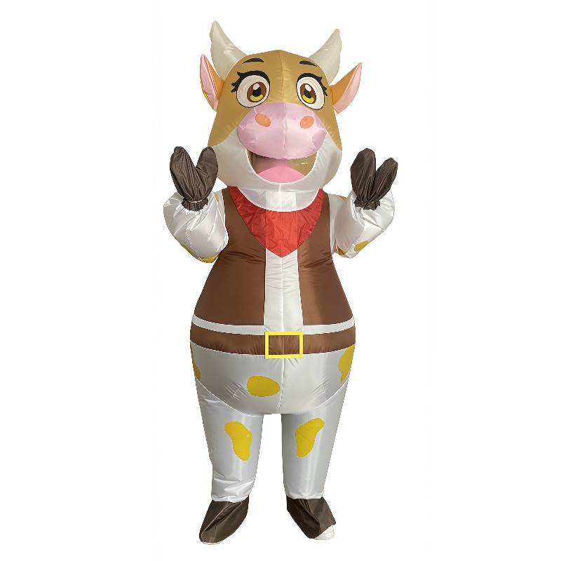 Opblaasbaar koeienkostuum voor - Costumes recensie en prijs