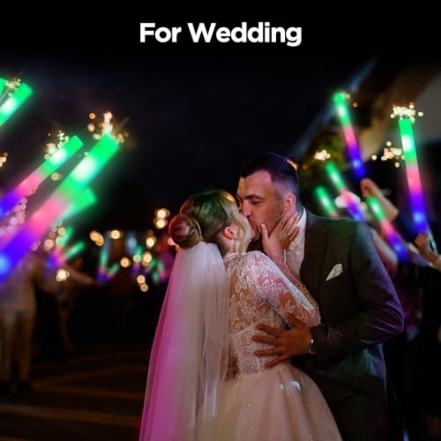 Stuks Schuim Glowsticks Bulk P - Flashing Led Foam Sticks Party recensie en prijs