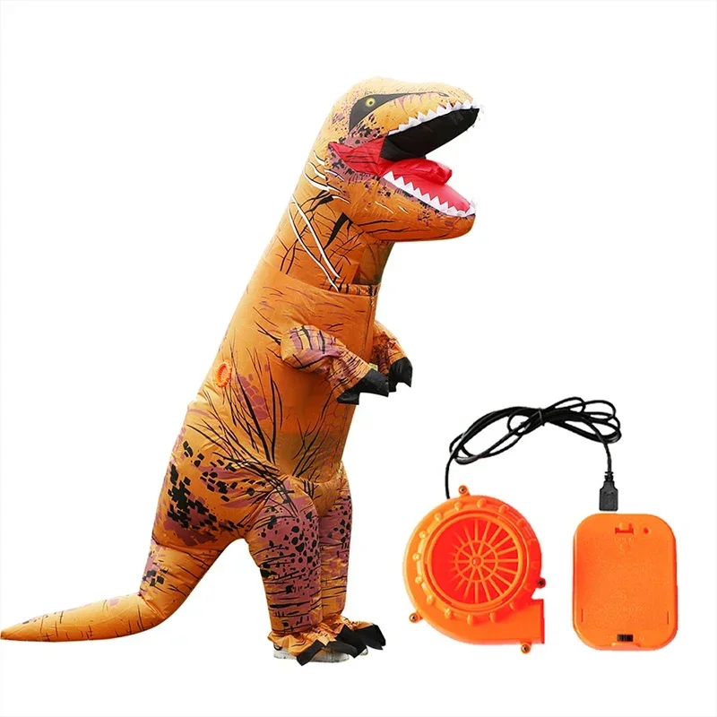 Tyrannosaurus rex opblaasbaar  - Inflatable Dinosaur Costume Adult recensie en prijs