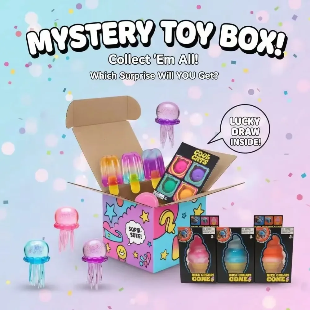 Squishy Mystery Box, Slow Risi - Novelty Gifts recensie en prijs