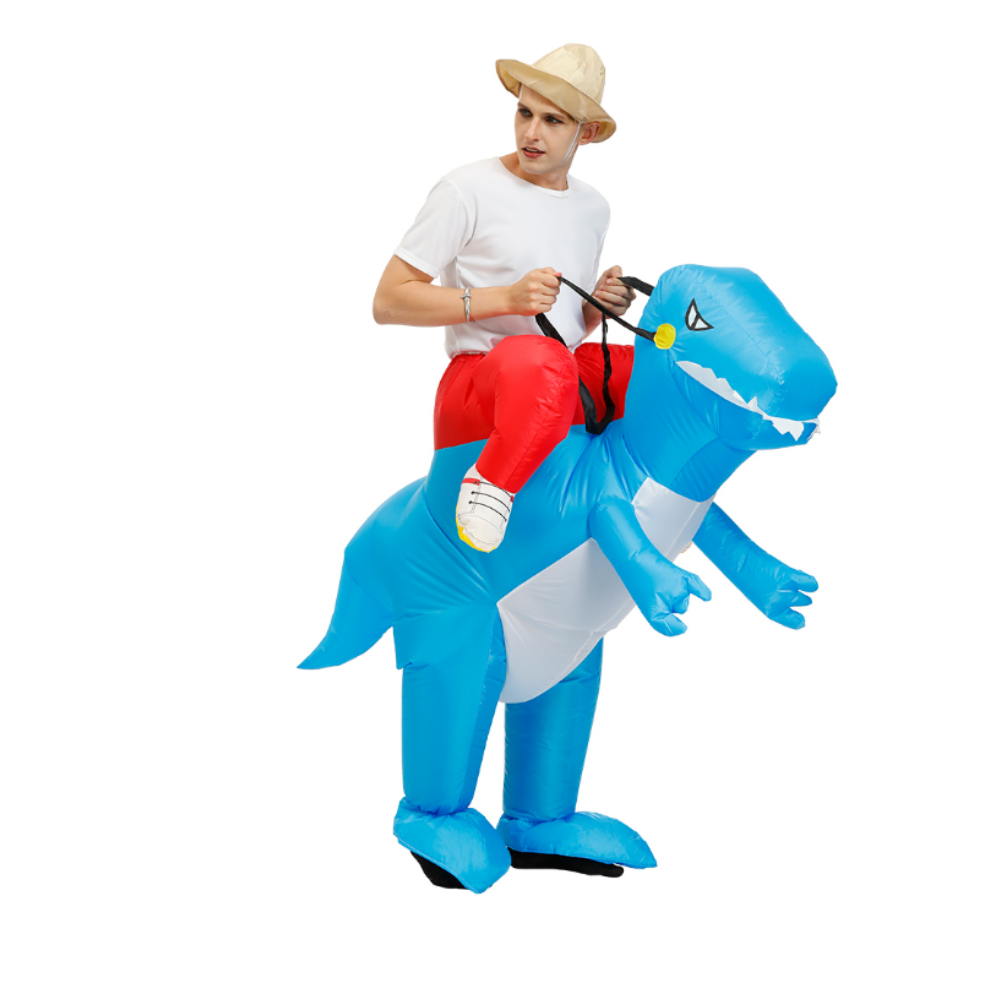 Opblaasbaar dinosauruskostuum  - Costumes recensie en prijs