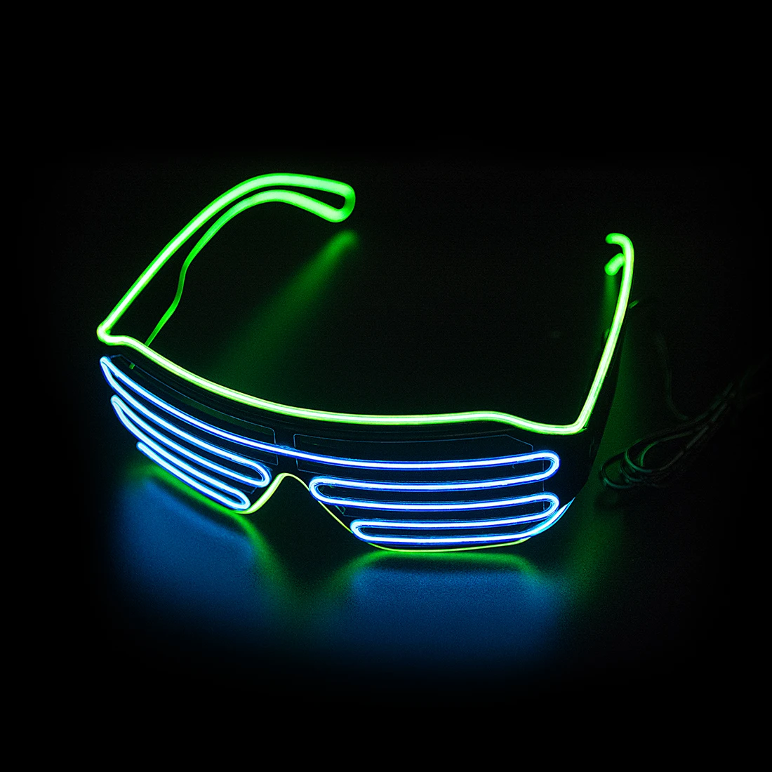 LED-gloeiende bril Gafas Licht - Glow In The Dark Party Glasses recensie en prijs