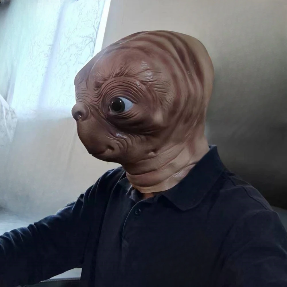 Realistisch ET Alien Latex Mas - Latex Alien Mask Realistic recensie en prijs