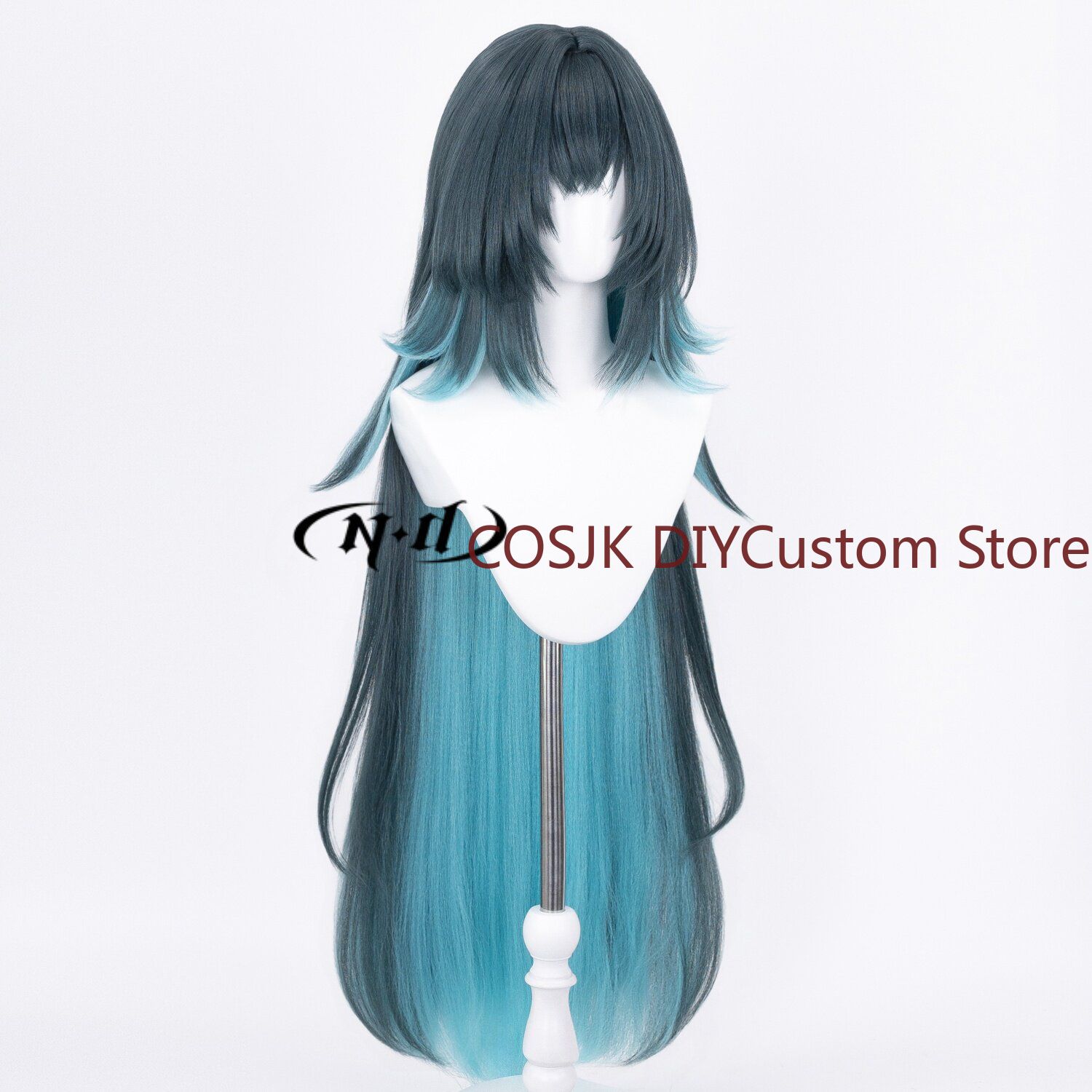 110 cm Anime Danica Genshin Im - Anime Cosplay Wig Heat Resistant recensie en prijs