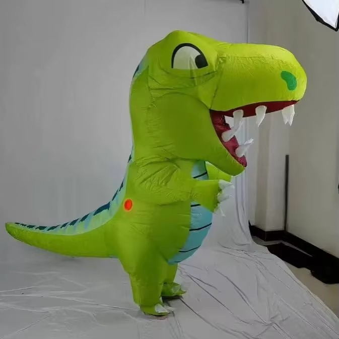 Opblaasbaar kostuum van een vo - Inflatable Dinosaur Costume Adult recensie en prijs