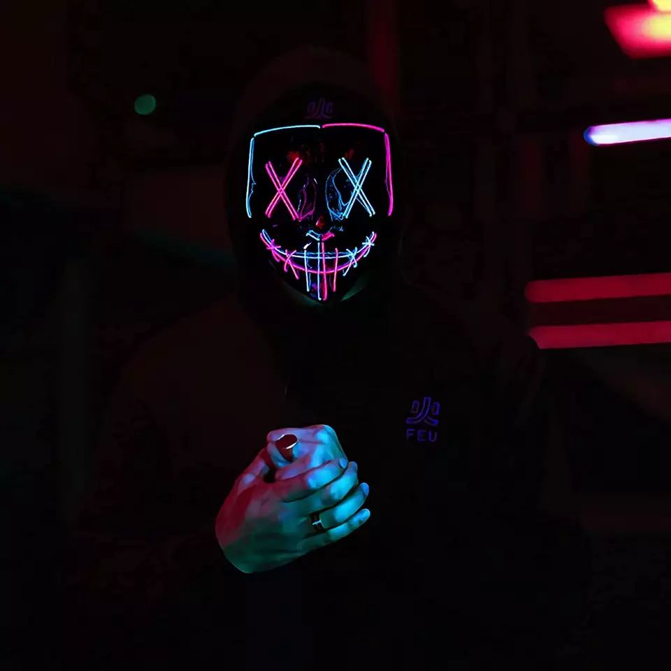 Led Light Up Masker Voor Hallo - Led Purge Mask Halloween recensie en prijs