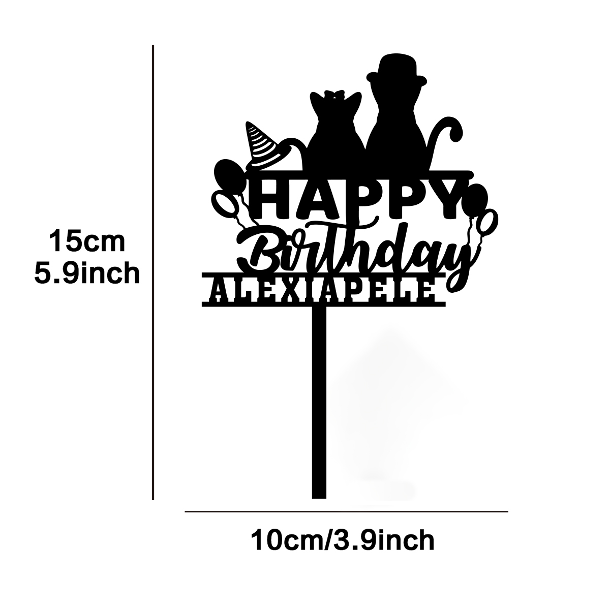 1PC Diy Verjaardagswensen vol  - Party Supplies recensie en prijs