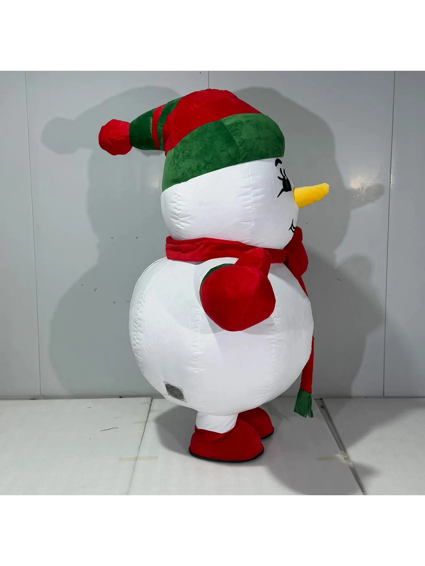 Opblaasbaar Sneeuwpop Mascotte - Costumes recensie en prijs