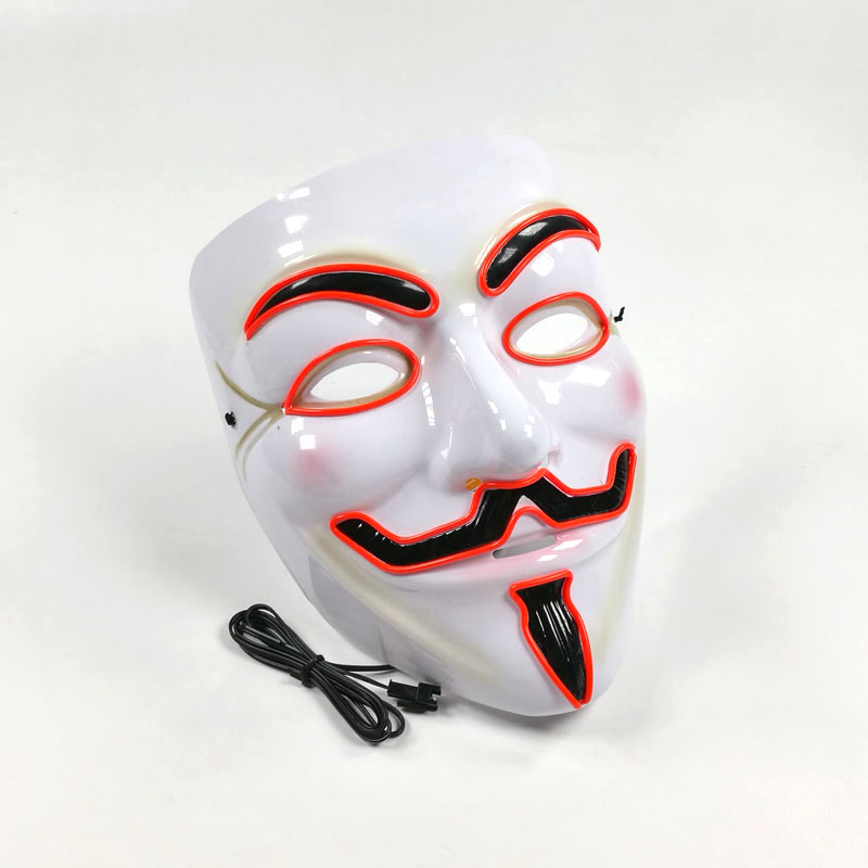 Vendetta LED-masker Filmthema  - Led Purge Mask Halloween recensie en prijs