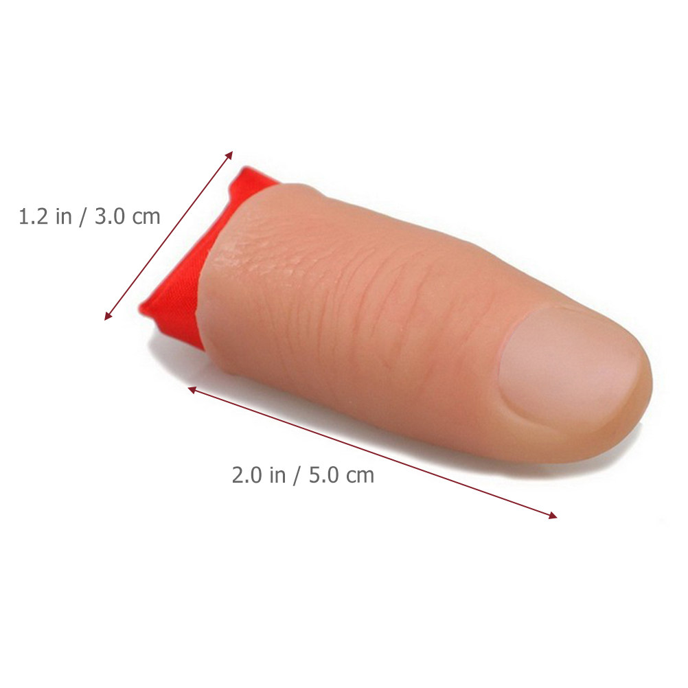 Verdwijnende zijden magische t - Thumb Tip Magic Trick Set recensie en prijs