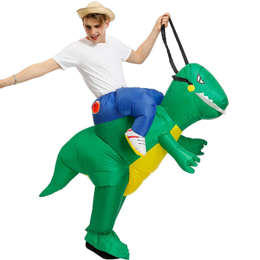 Opblaasbaar dinosauruskostuum  - Inflatable Dinosaur Costume Adult recensie en prijs