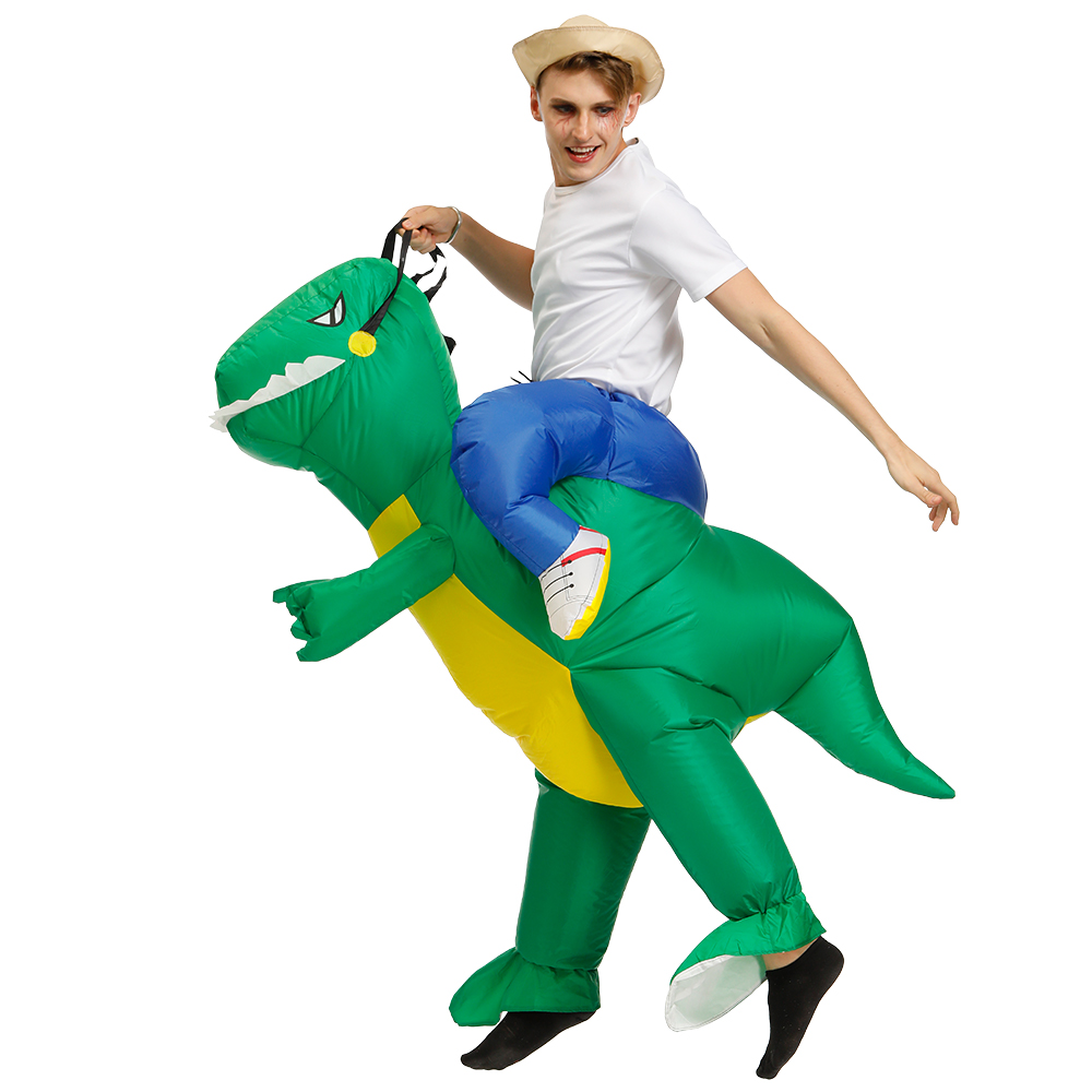 Opblaasbaar dinosauruskostuum  - Inflatable Dinosaur Costume Adult recensie en prijs