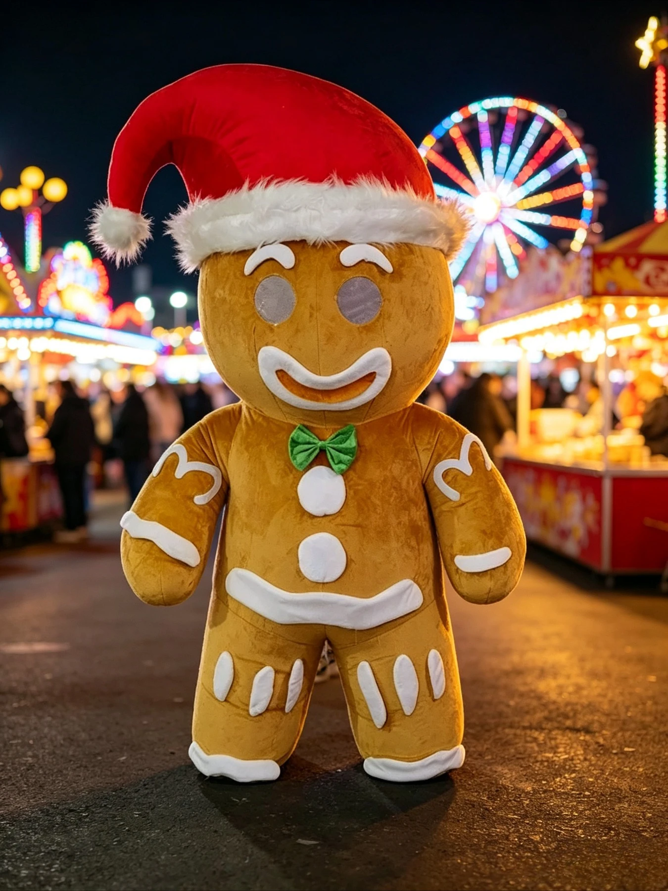 Opblaasbaar Gingerbread Man-ko - Costumes recensie en prijs