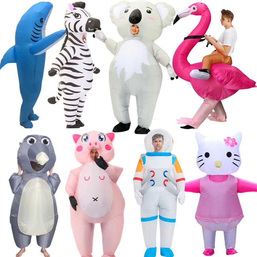 Populaire opblaasbare dierenko - Inflatable Dinosaur Costume Adult recensie en prijs
