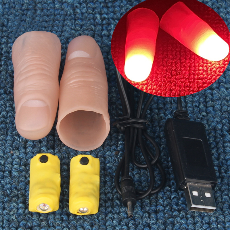 Professionele lichtpaarset (ro - Thumb Tip Magic Trick Set recensie en prijs