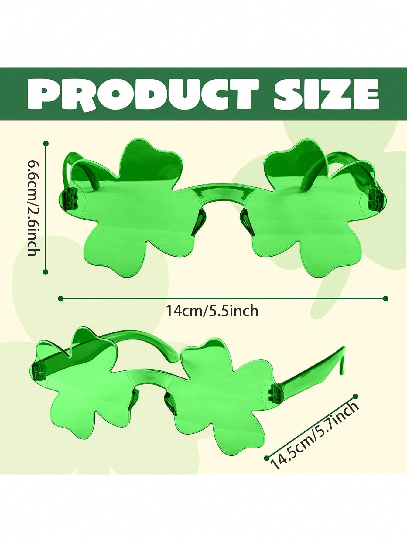 12/6/1 Paar St. Patrick's Day  - Party Supplies recensie en prijs